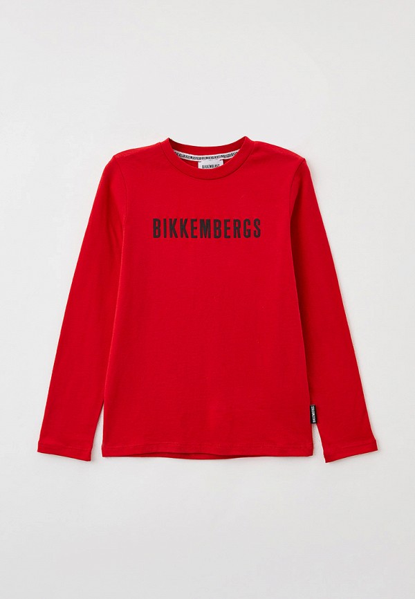 

Лонгслив Bikkembergs, Красный