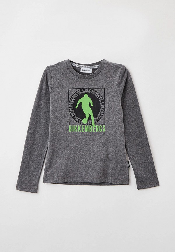 

Лонгслив Bikkembergs, Серый
