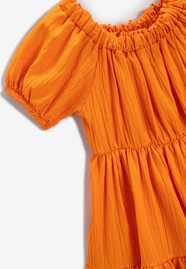 Платье Koton оранжевый, размер 13, фото 3