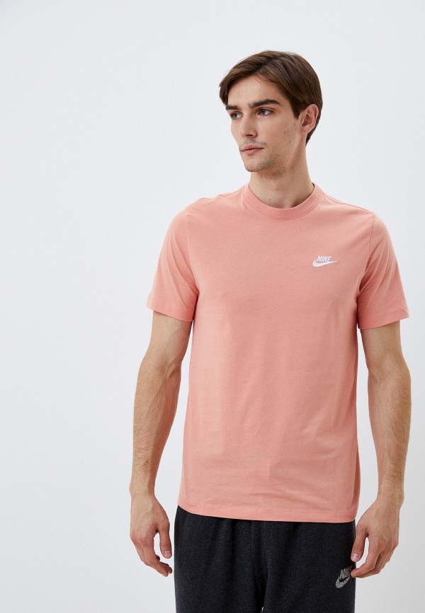 

Футболка Nike, Коралловый, M NSW CLUB TEE
