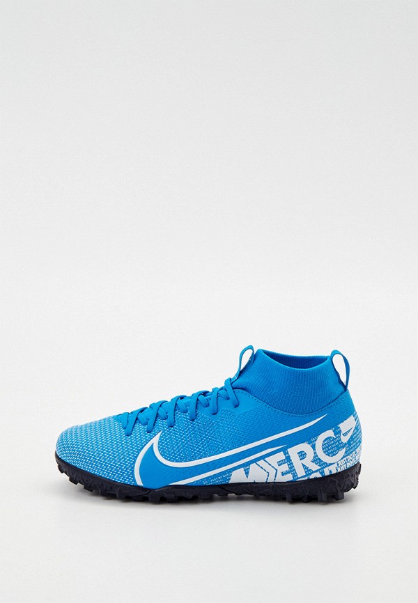 

Шиповки Nike, Голубой, JR SUPERFLY 7 ACADEMY TF