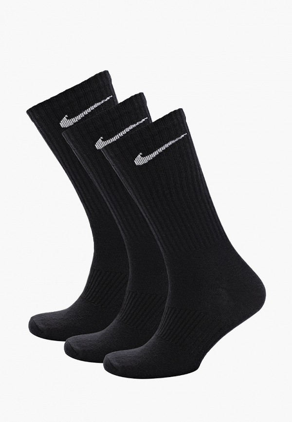 

Носки 3 пары Nike, Черный, U NK PERF LTWT CREW 3PR