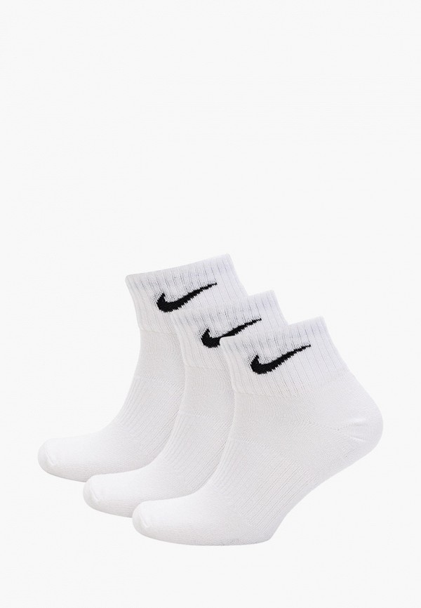 

Носки 3 пары Nike, Белый, U NK PERF LTWT QT 3PR