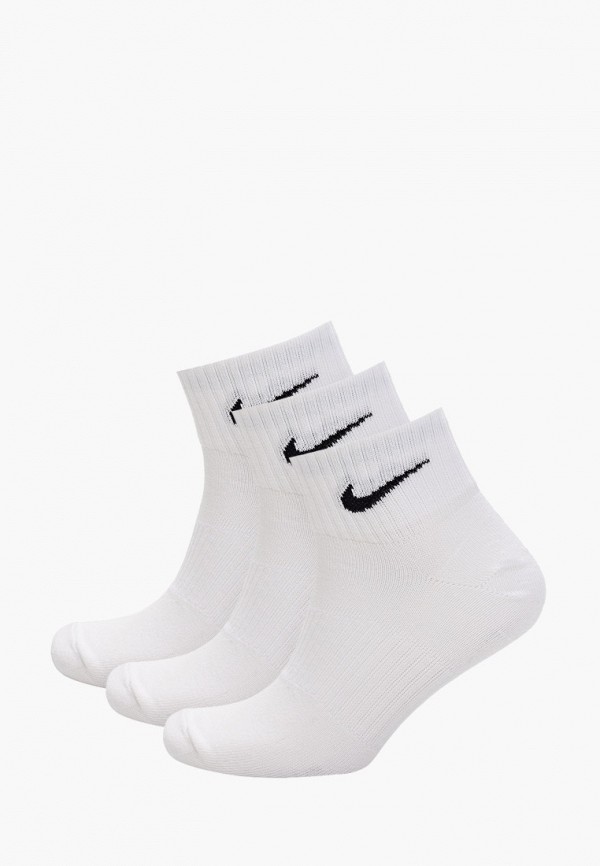 

Носки 3 пары Nike, Белый, U NK PERF LTWT QT 3PR