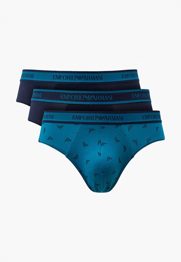 

Трусы 3 шт. Emporio Armani, Синий
