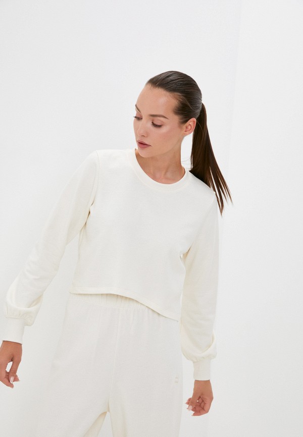 

Свитшот PUMA, Бежевый, EXHALE RELAXED PULLOVER