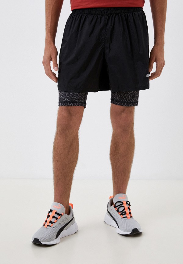 

Шорты спортивные PUMA, Черный, FSTR 2IN1 5' SHEER WOVEN