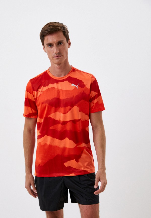 

Футболка спортивная PUMA, Красный, TRAIN AOP TEE