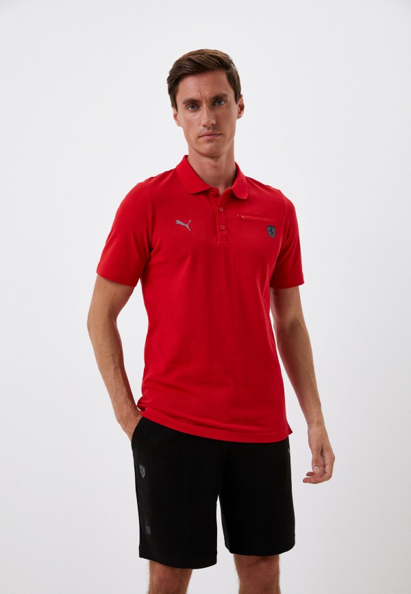 

Поло PUMA, Красный, Ferrari Style Polo