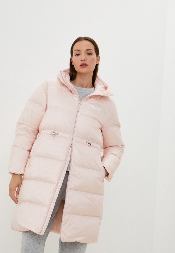 

Пуховик PUMA, Розовый, Adjustable Down Coat