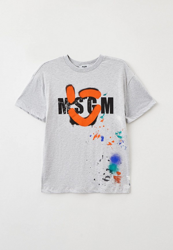 

Футболка MSGM Kids, Серый