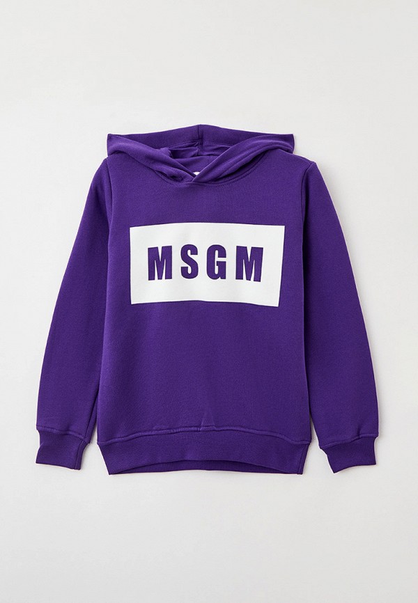 

Худи MSGM Kids, Фиолетовый