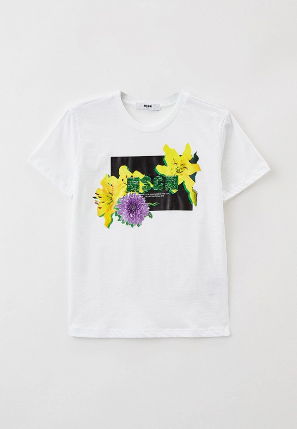 

Футболка MSGM Kids, Белый