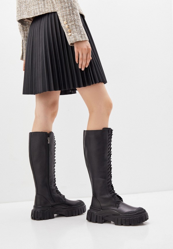 фото Сапоги b2b black to black