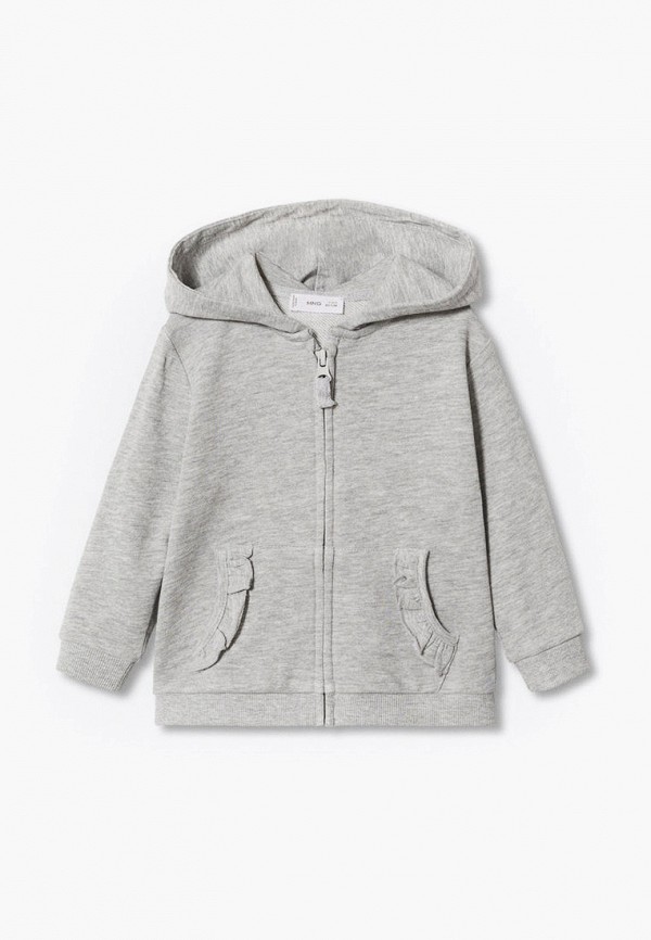 

Толстовка Mango Kids, Серый, QUEEN