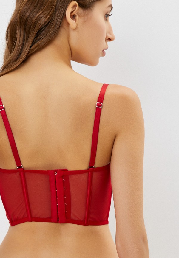 Бюстгальтер Victoria's Secret красный, размер 75C, фото 3