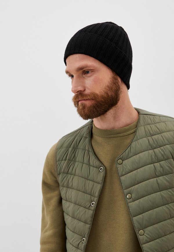 Шапка Sisley черный, размер L, фото 3