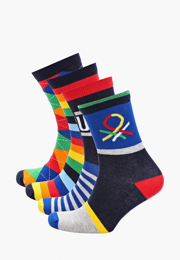

Носки 4 пары United Colors of Benetton, Разноцветный