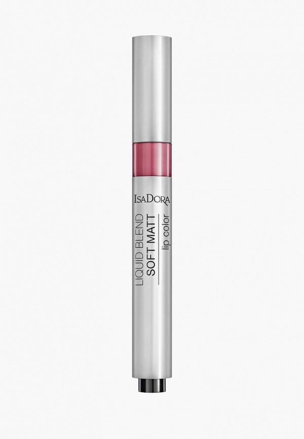 

Помада Isadora, Розовый, для губ матовая Liquid Blend Soft Matt Lip Color 86, 3 мл