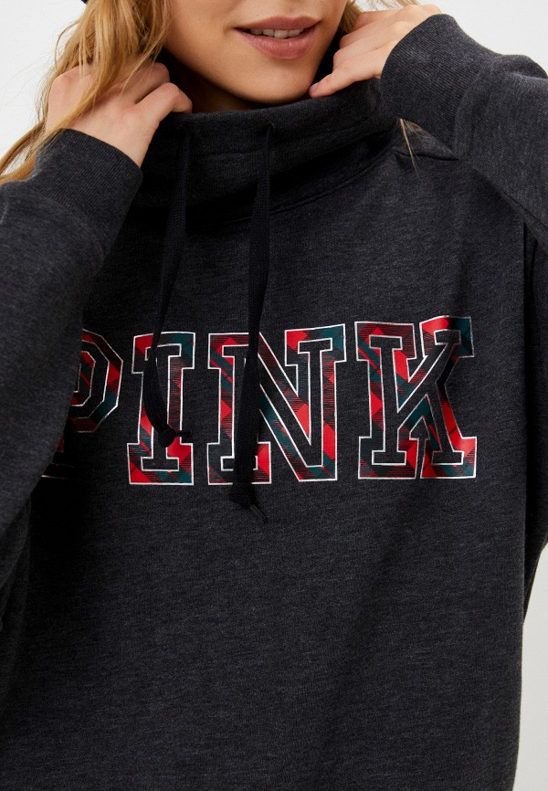 Худи домашнее Victoria's Secret Pink серый, размер 40, фото 4
