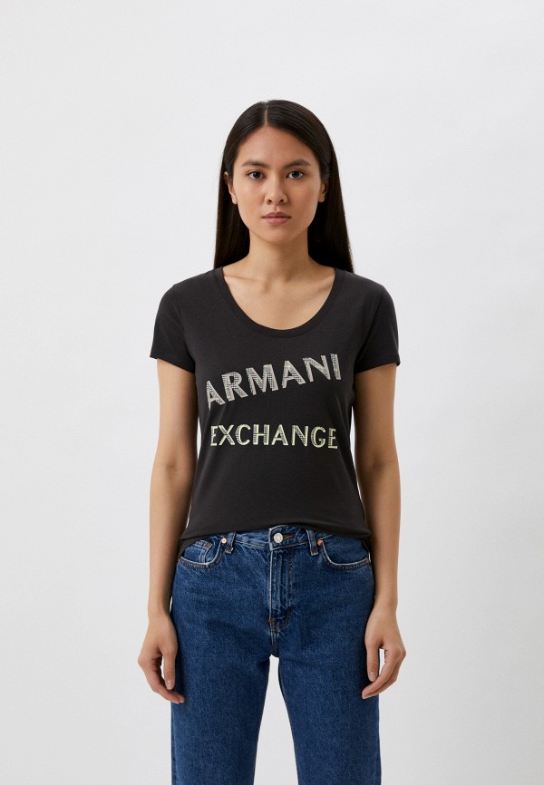 

Футболка Armani Exchange, Коричневый