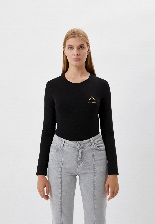 

Лонгслив Armani Exchange, Черный
