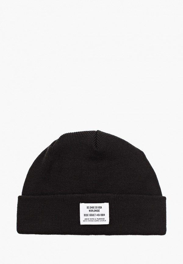 

Шапка DC Shoes, Черный, WORKMAN BEANIE HDWR KVJ0