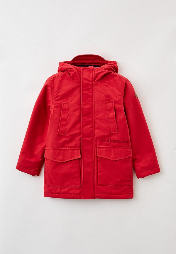 

Куртка утепленная Quiksilver, Коралловый, BANZPARKAYOUTH B JCKT RPY0