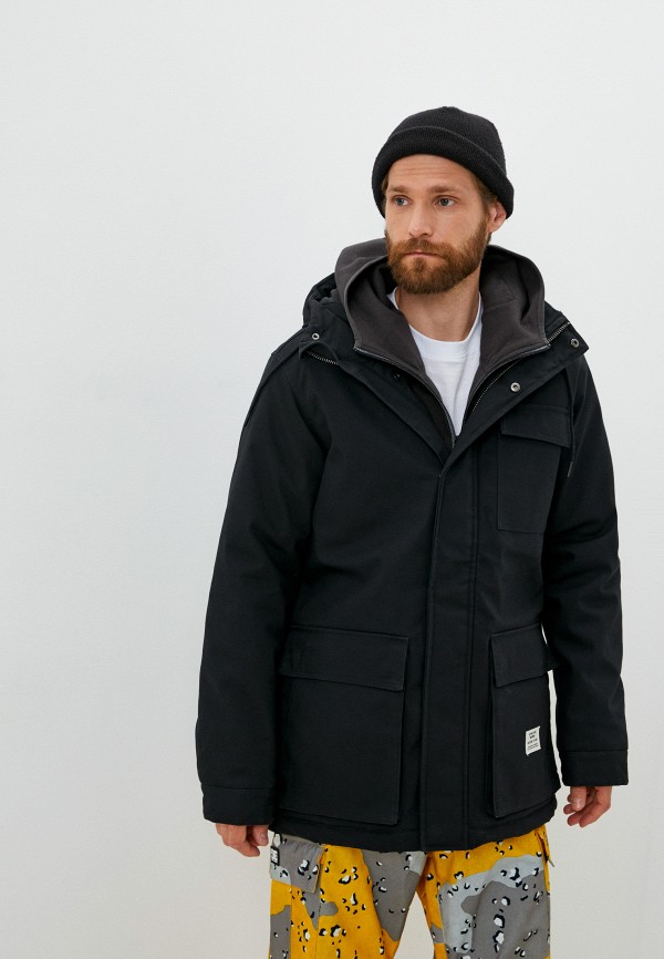 

Парка DC Shoes, Черный, CANONDALE JKT M JCKT KVJ0