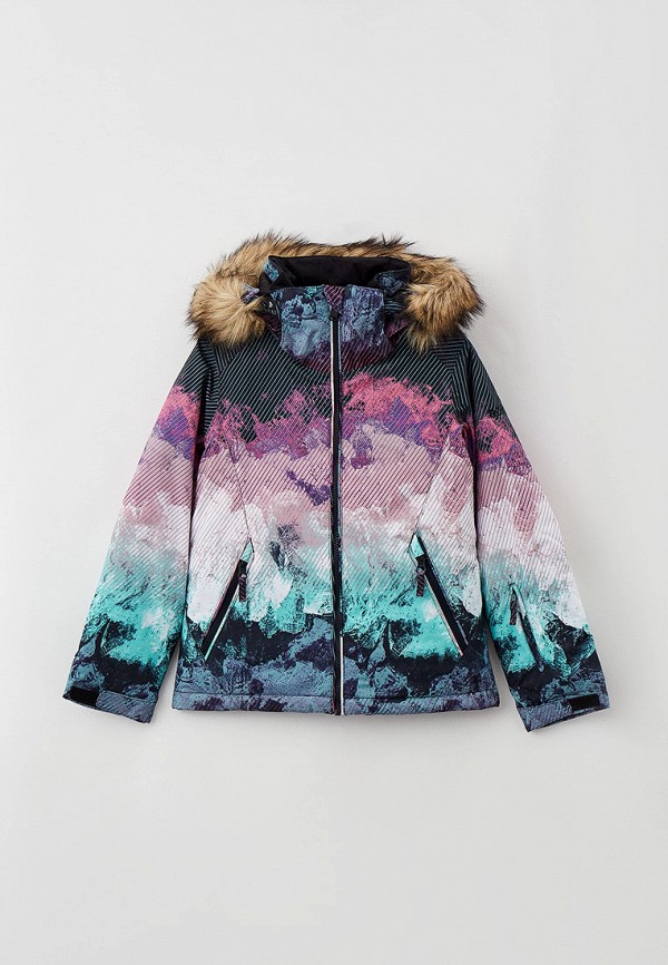 Куртка сноубордическая Roxy разноцветного цвета