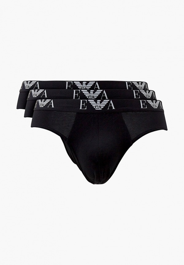

Трусы 3 шт. Emporio Armani, Черный