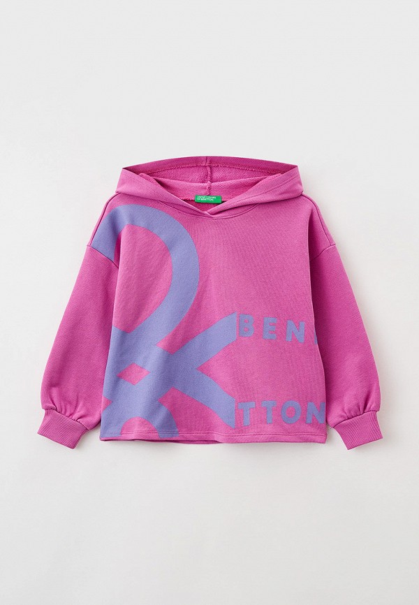 

Худи United Colors of Benetton, Фуксия