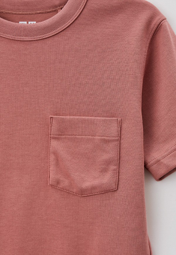 Футболка UNIQLO розовый, размер 120, фото 3