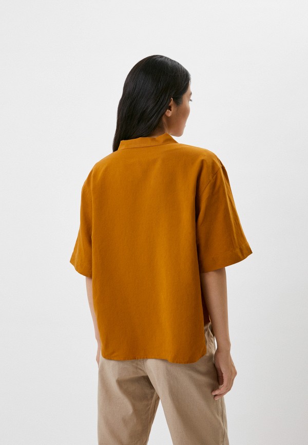 Блуза UNIQLO желтый, размер 42, фото 3