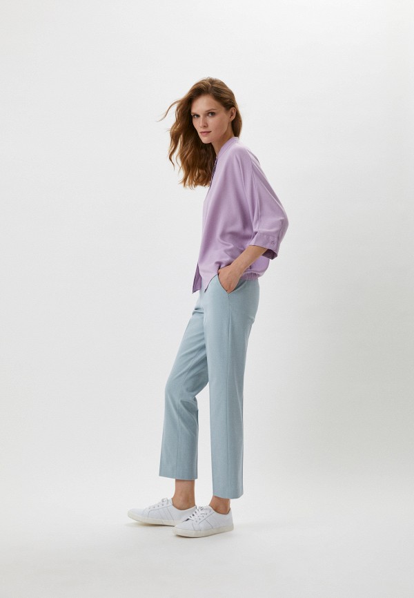 Блуза UNIQLO фиолетовый, размер 42, фото 2