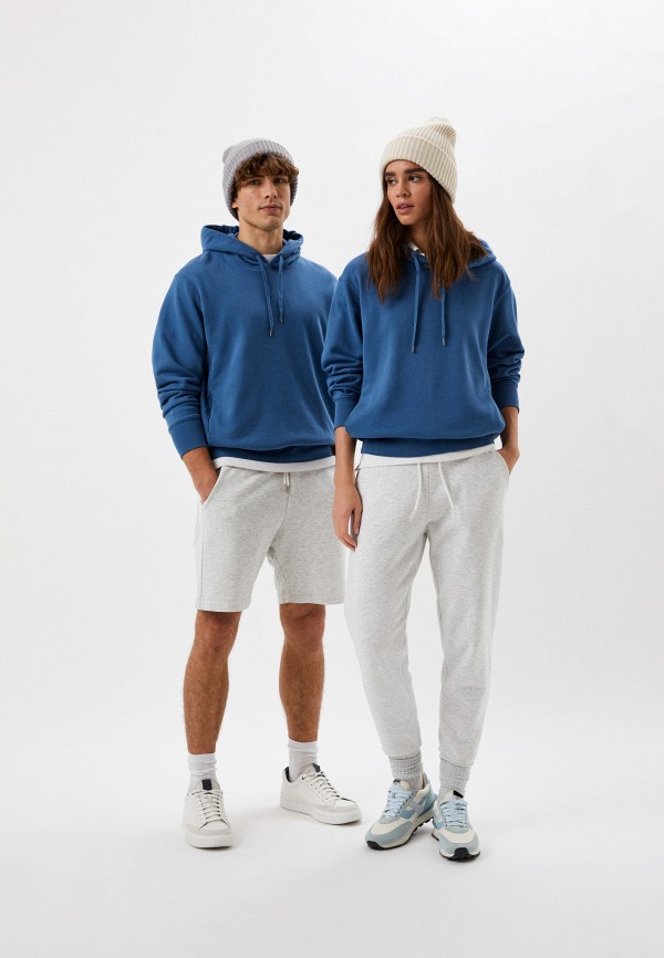 Толстовка UNIQLO голубой, размер 58, фото 2