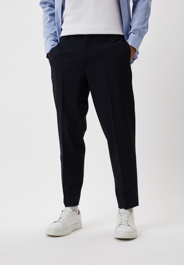 

Брюки UNIQLO, Синий, SMART