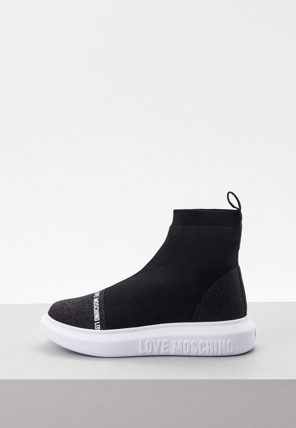 

Слипоны Love Moschino, Черный