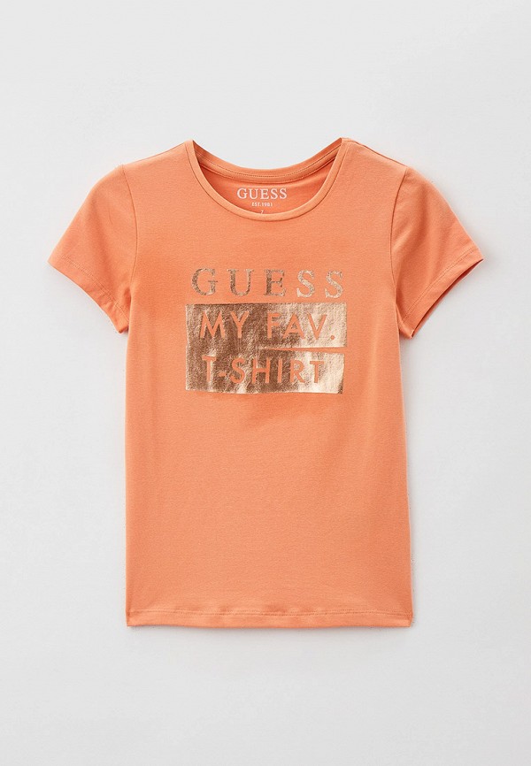 

Футболка Guess, Оранжевый