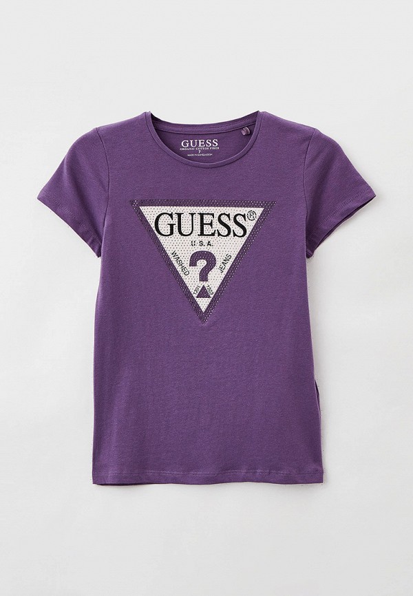 

Футболка Guess, Фиолетовый