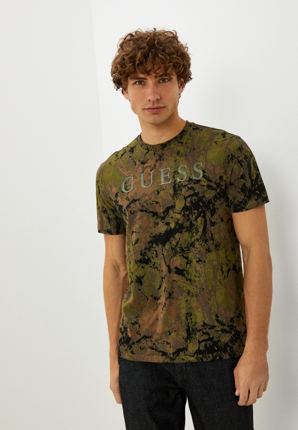 

Футболка Guess Jeans, Хаки