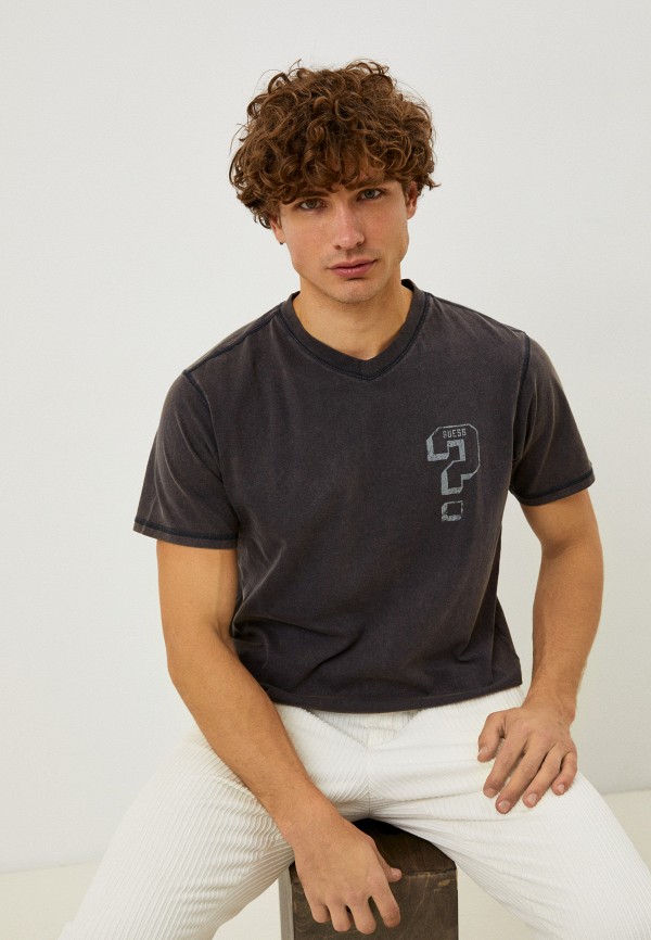 

Футболка Guess Jeans, Коричневый