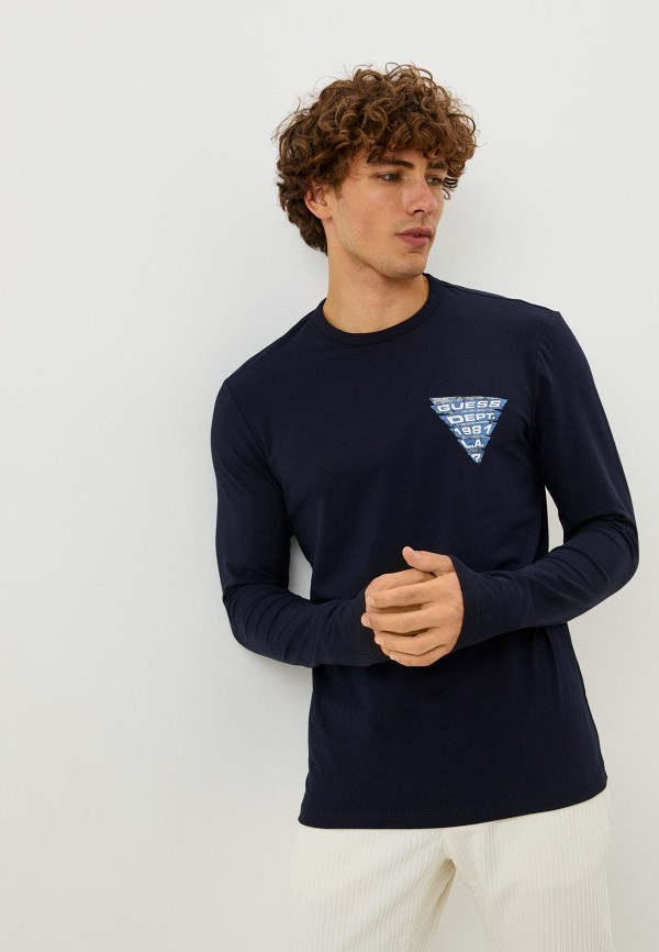 

Лонгслив Guess Jeans, Синий