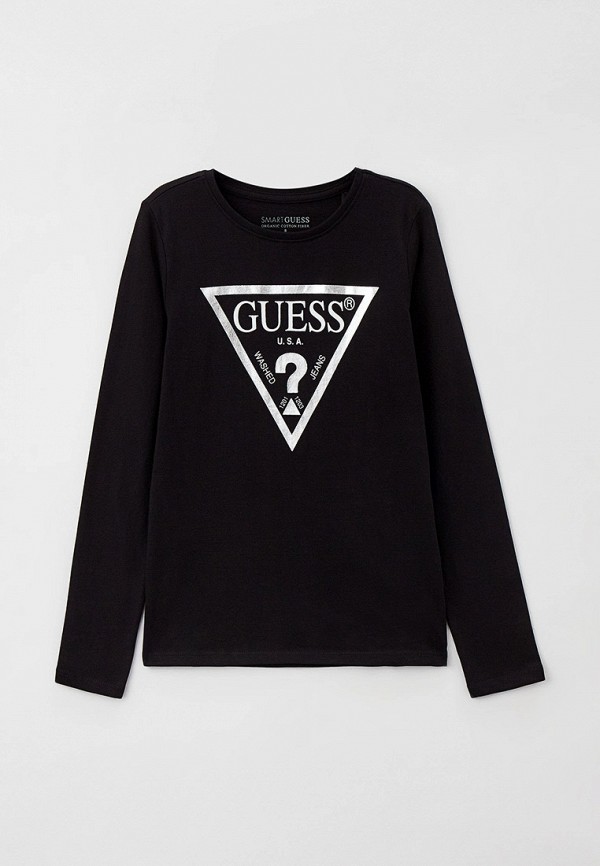 

Лонгслив Guess, Черный