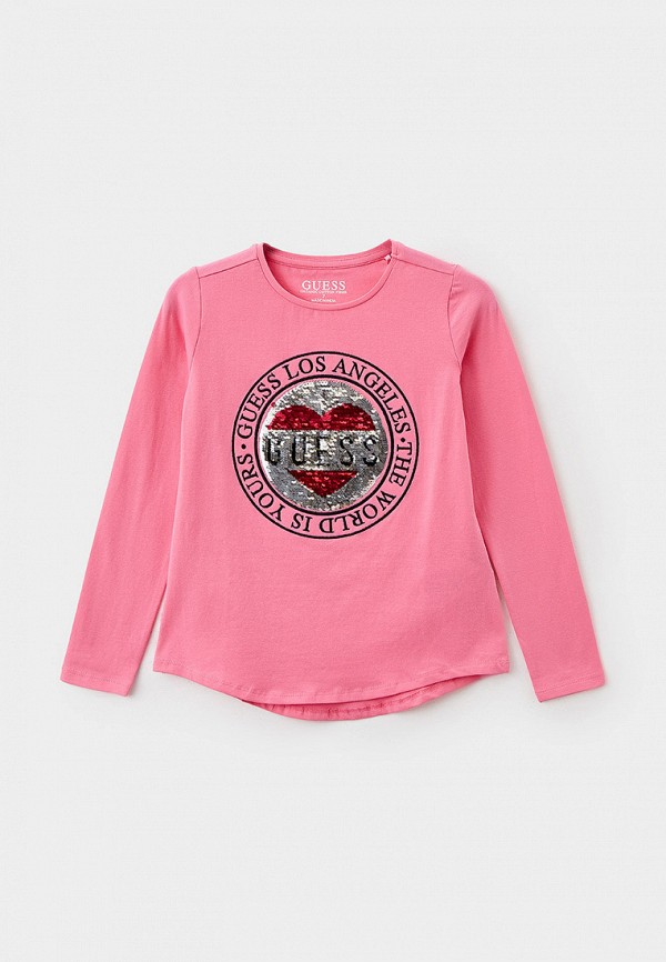 

Лонгслив Guess, Розовый