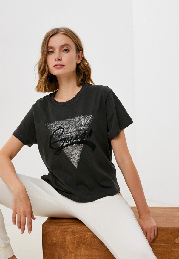 

Футболка Guess Jeans, Серый