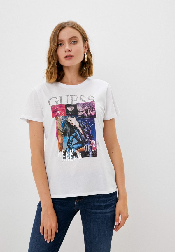 

Футболка Guess Jeans, Белый