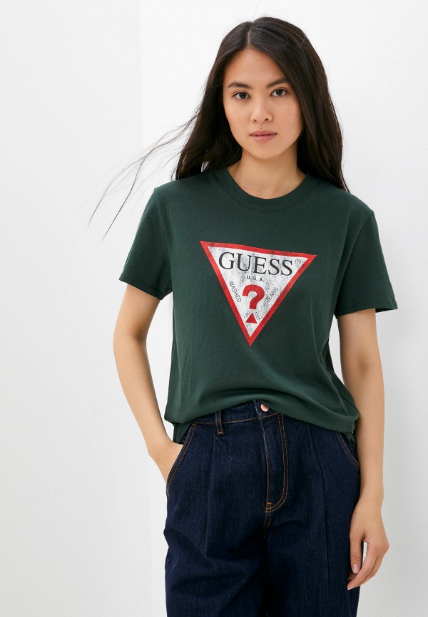 

Футболка Guess Jeans, Зеленый