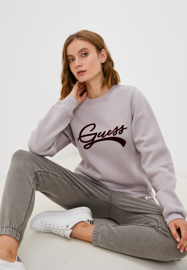 

Свитшот Guess, Фиолетовый