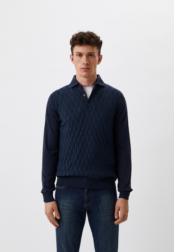 

Поло Corneliani, Синий